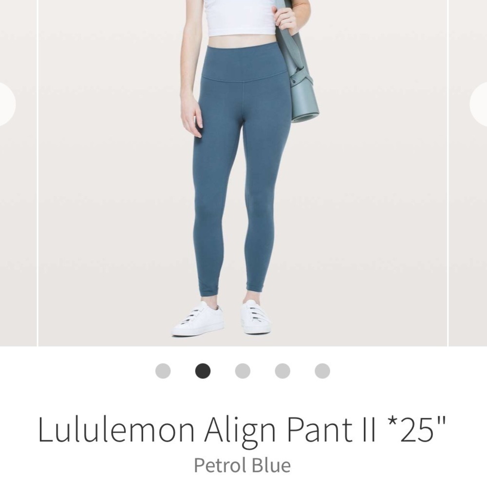 Lululemon Align Leggings High Rise Blue